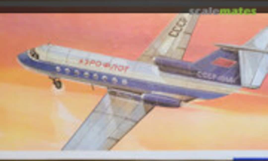 1:100 Jak-40 (VEB Plasticart )