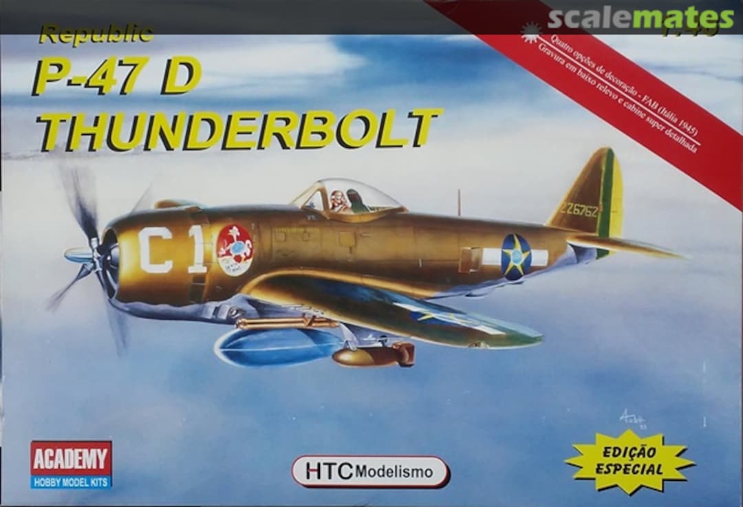 Boxart Republic P-47 D Thunderbolt 48003 HTC Modelismo Boxart Republic P-47 D Thunderbolt 48003 HTC Modelismo