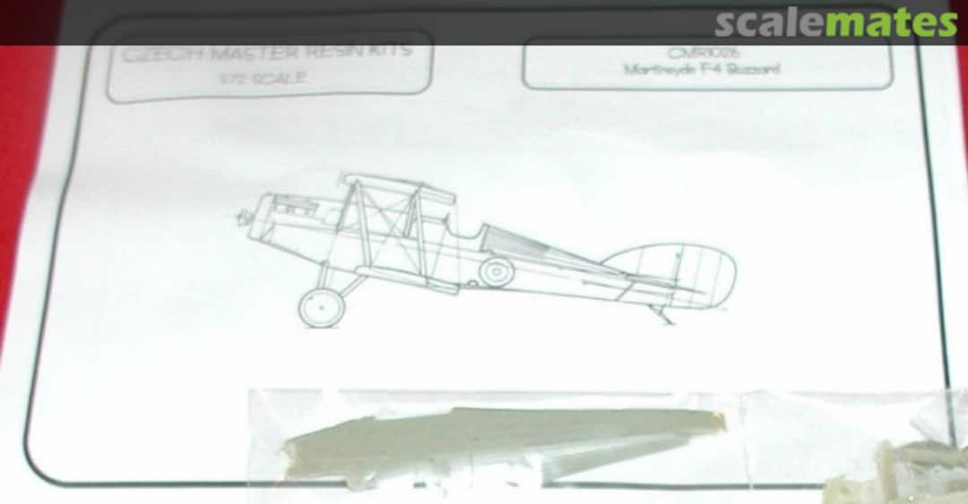 Boxart Martinsyde F.4 Buzzard CMR1026 CMR Boxart Martinsyde F.4 Buzzard CMR1026 CMR