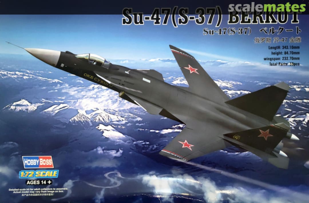 Boxart Su-47 (S-37) Berkut 80211 HobbyBoss Boxart Su-47 (S-37) Berkut 80211 HobbyBoss