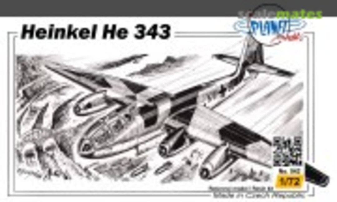 1:72 Heinkel He 343 (Planet Models PLT042) PLT042