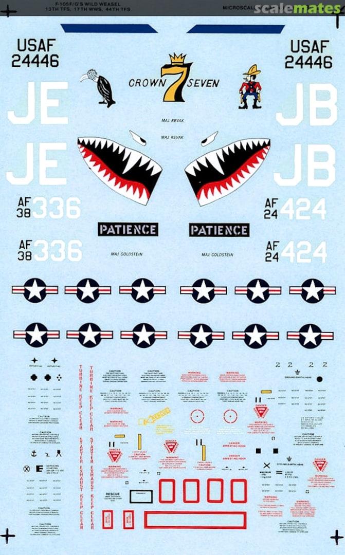 Boxart F-105F/G Wild Weasel 48-324 SuperScale International Boxart F-105F/G Wild Weasel 48-324 SuperScale International