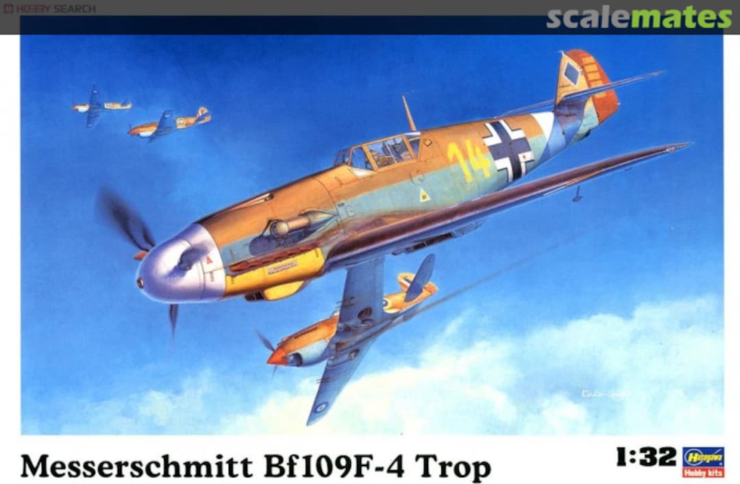Boxart Messerschmitt Bf109F-4 Trop 08881 Hasegawa Boxart Messerschmitt Bf109F-4 Trop 08881 Hasegawa