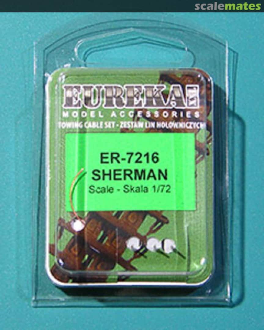 Boxart Towing cables for M4 Sherman ER-7216 Eureka XXL Boxart Towing cables for M4 Sherman ER-7216 Eureka XXL