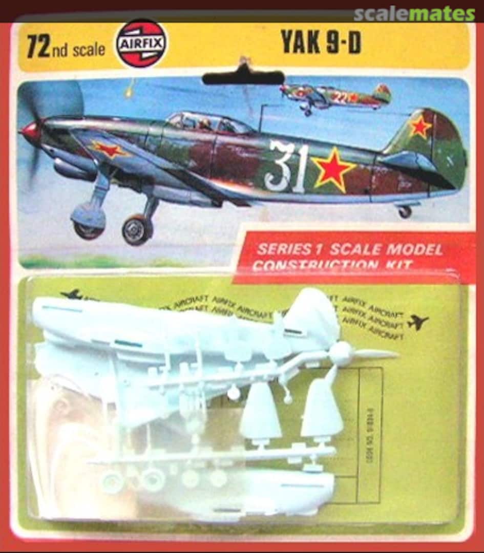 Boxart Yak 9-D 01034-6 Airfix Boxart Yak 9-D 01034-6 Airfix
