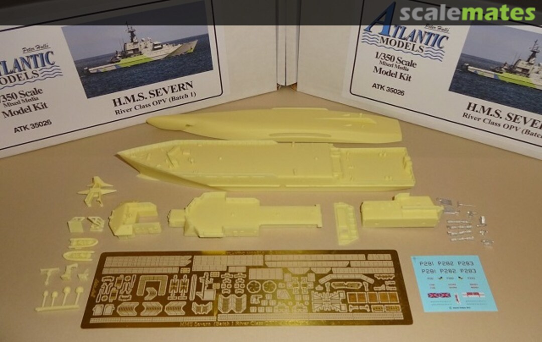 Boxart HMS Severn ATK35025 Atlantic Models Boxart HMS Severn ATK35025 Atlantic Models