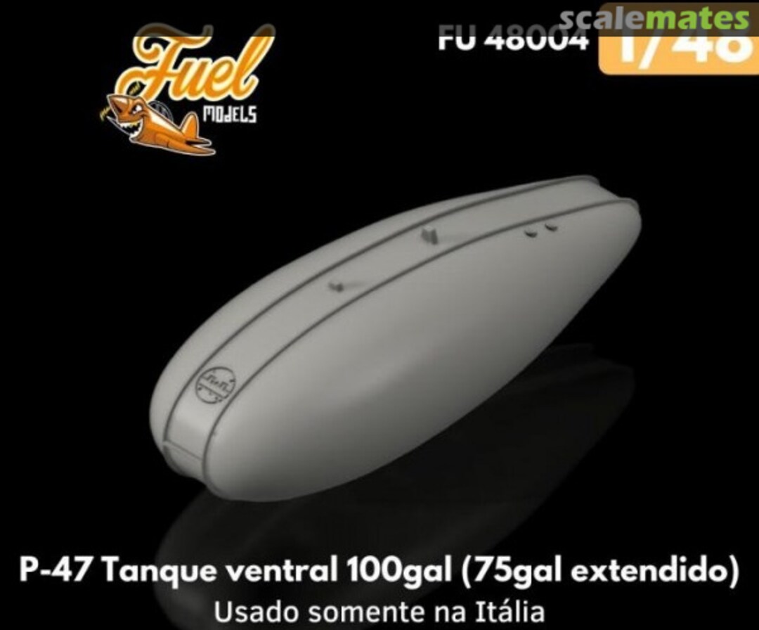 Boxart P-47 Tanque ventral 100gal (75gal extendido) FU48004 Fuel Models Boxart P-47 Tanque ventral 100gal (75gal extendido) FU48004 Fuel Models
