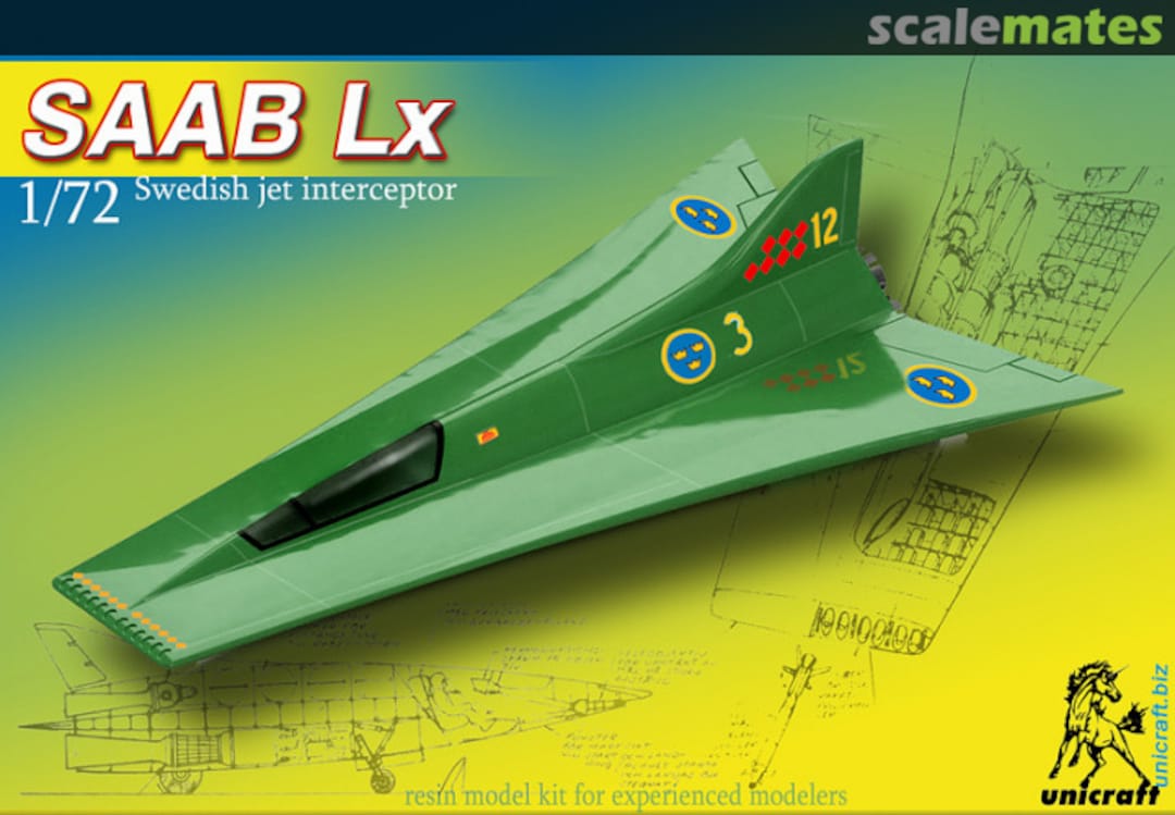Boxart SAAB Lx 72 176 Unicraft Models Boxart SAAB Lx 72 176 Unicraft Models