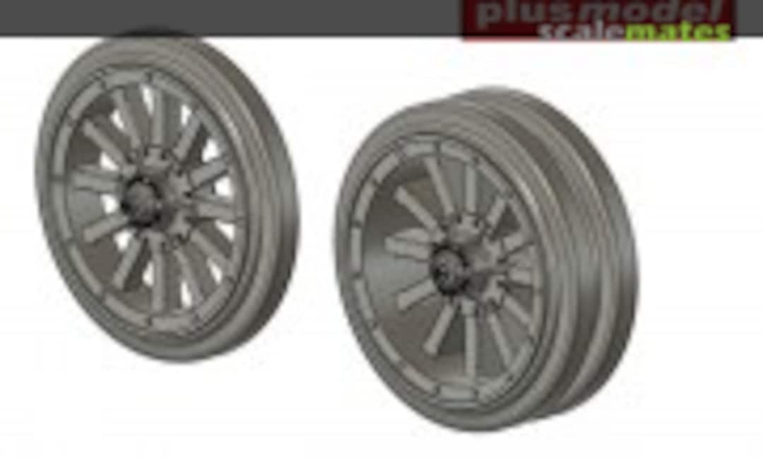 1:35 Wheels for Garford-Putilov (PlusModel DP3062) DP3062