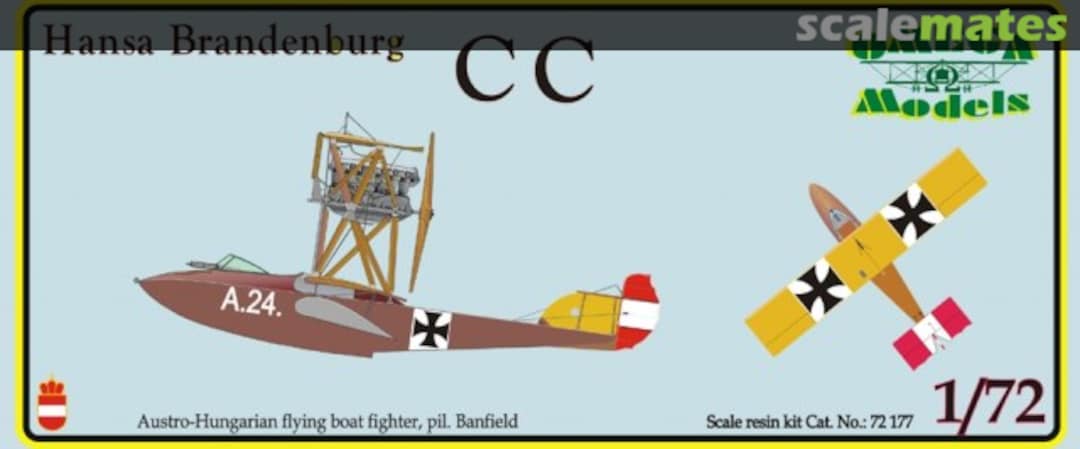 Boxart Hansa Brandenburg CC 72177 Omega Models Boxart Hansa Brandenburg CC 72177 Omega Models