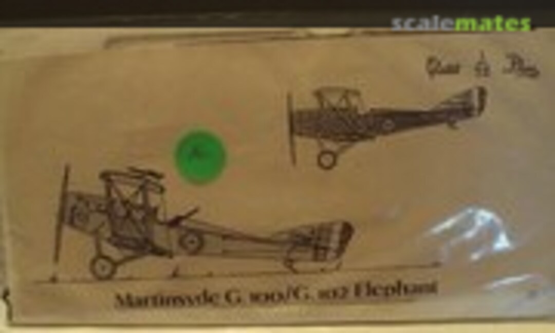 1:72 Martinsyde G.100/102 Elephant (Classic Plane CPV 14) CPV 14