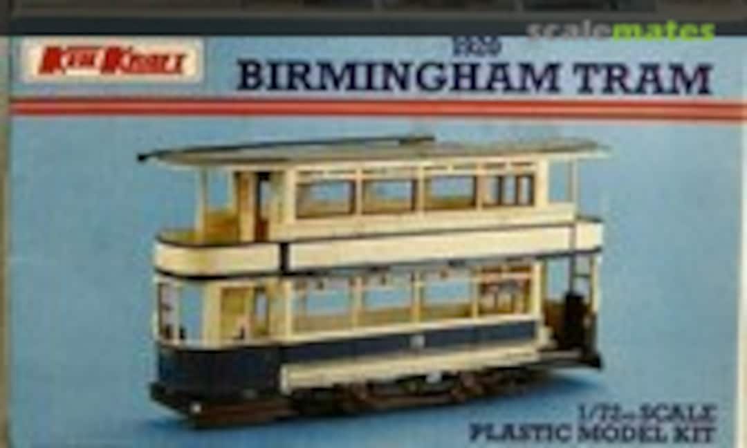 1:72 1920 Birmingham Tram (Keil Kraft K308)