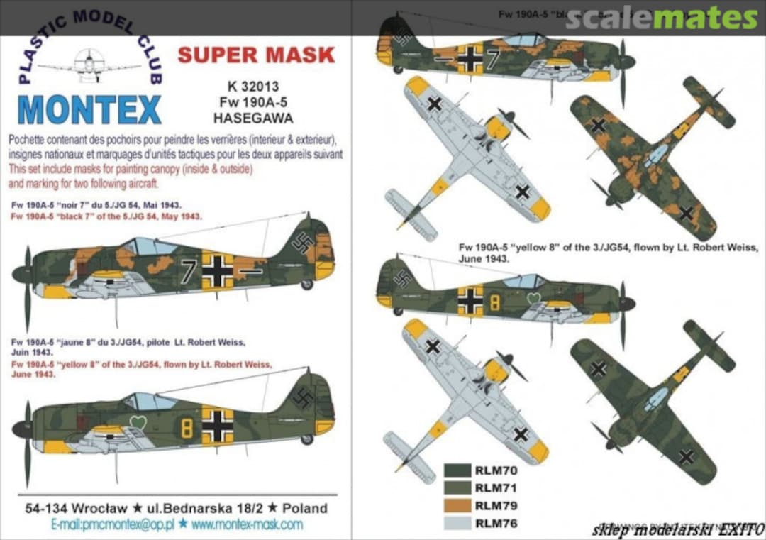 Boxart Fw 190A-5 K32013 Montex Boxart Fw 190A-5 K32013 Montex