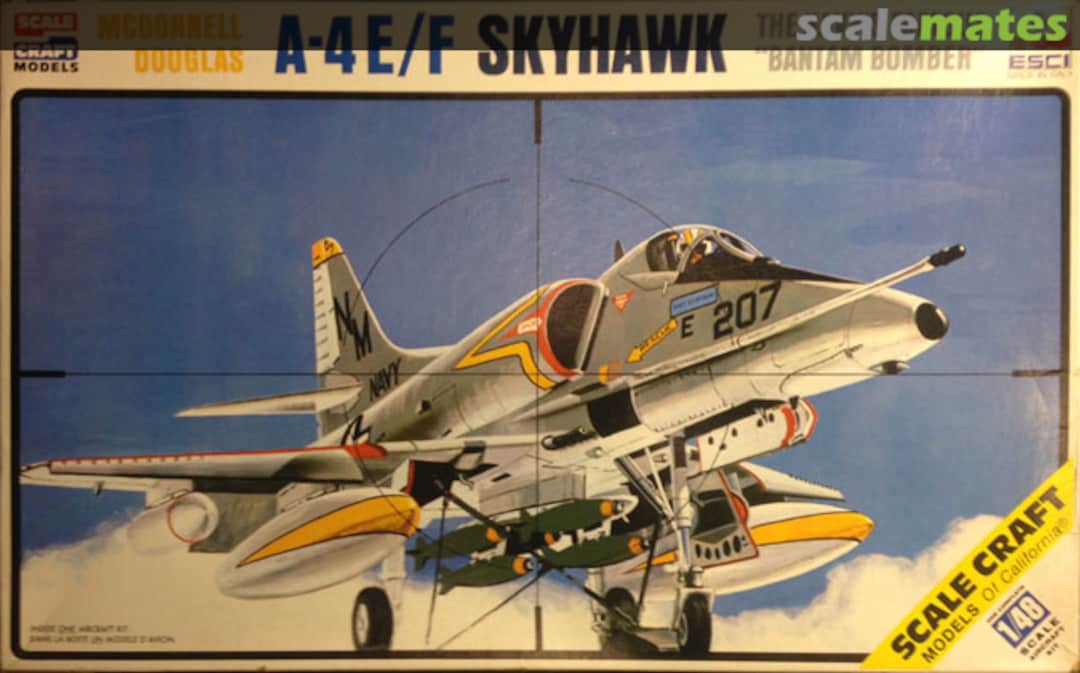 Boxart Douglas A-4E/F Skyhawk SC-4021 ESCI/Scale Craft Boxart Douglas A-4E/F Skyhawk SC-4021 ESCI/Scale Craft