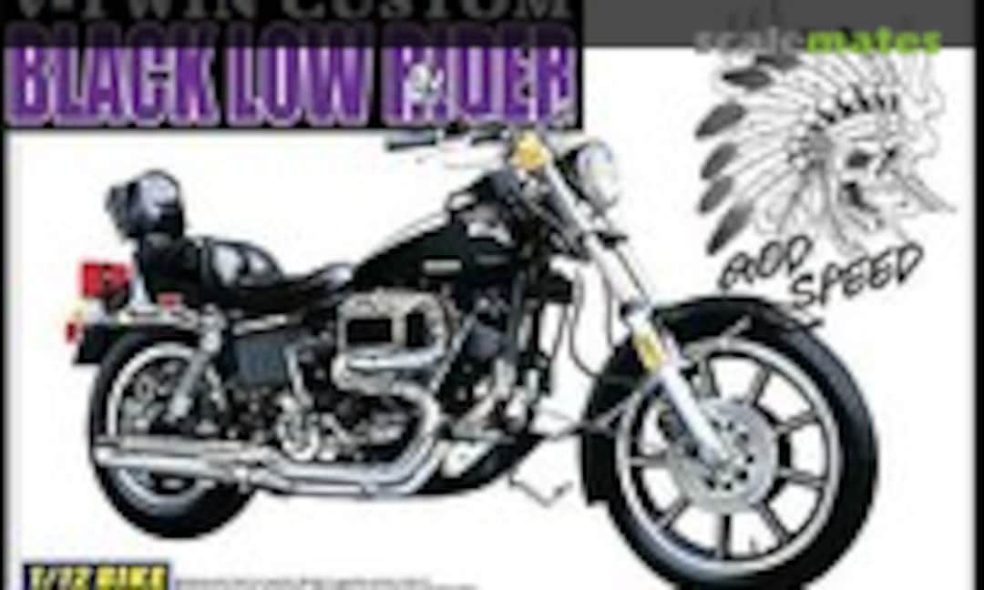 1:12 V-Twin Custom Black Low Rider (Aoshima 000649) 000649