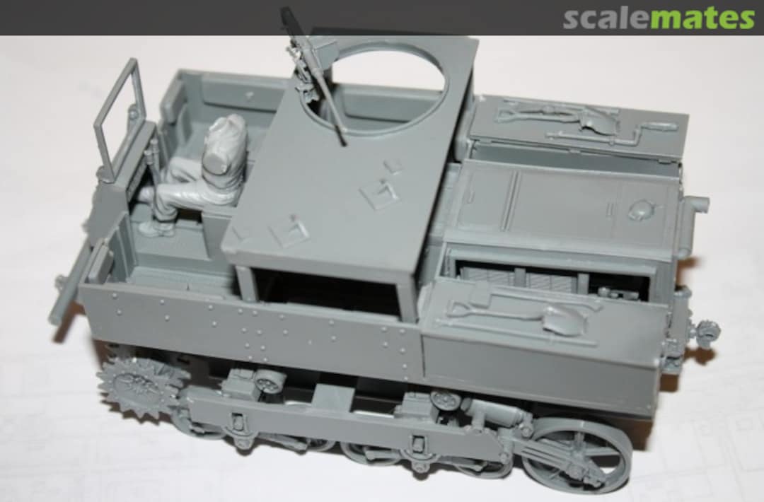 Boxart M5 High Speed Tractor 1-061 Commander Models