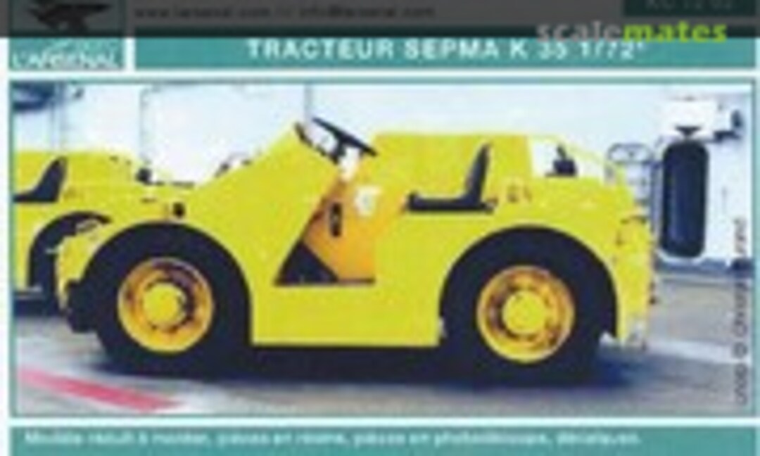 1:72 SEPMA K35 deck tow tractor (L'Arsenal 7202) 7202