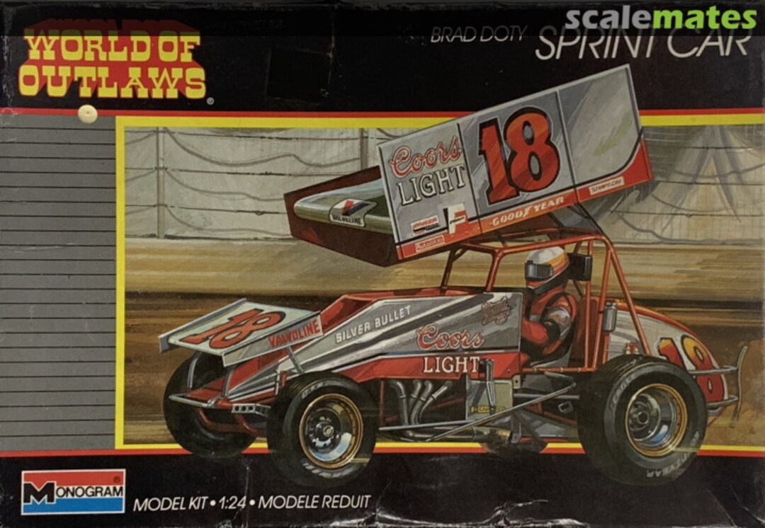 Boxart Brad Doty Sprint Car 2752 Monogram Boxart Brad Doty Sprint Car 2752 Monogram