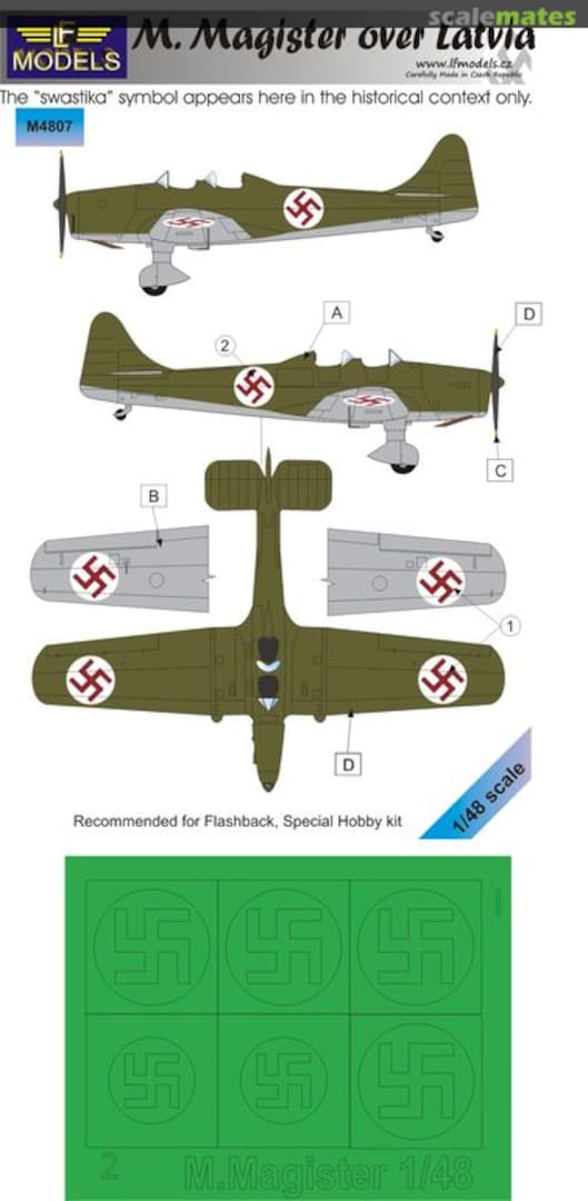 Boxart M. Magister Over Latvia M4807 LF Models Boxart M. Magister Over Latvia M4807 LF Models