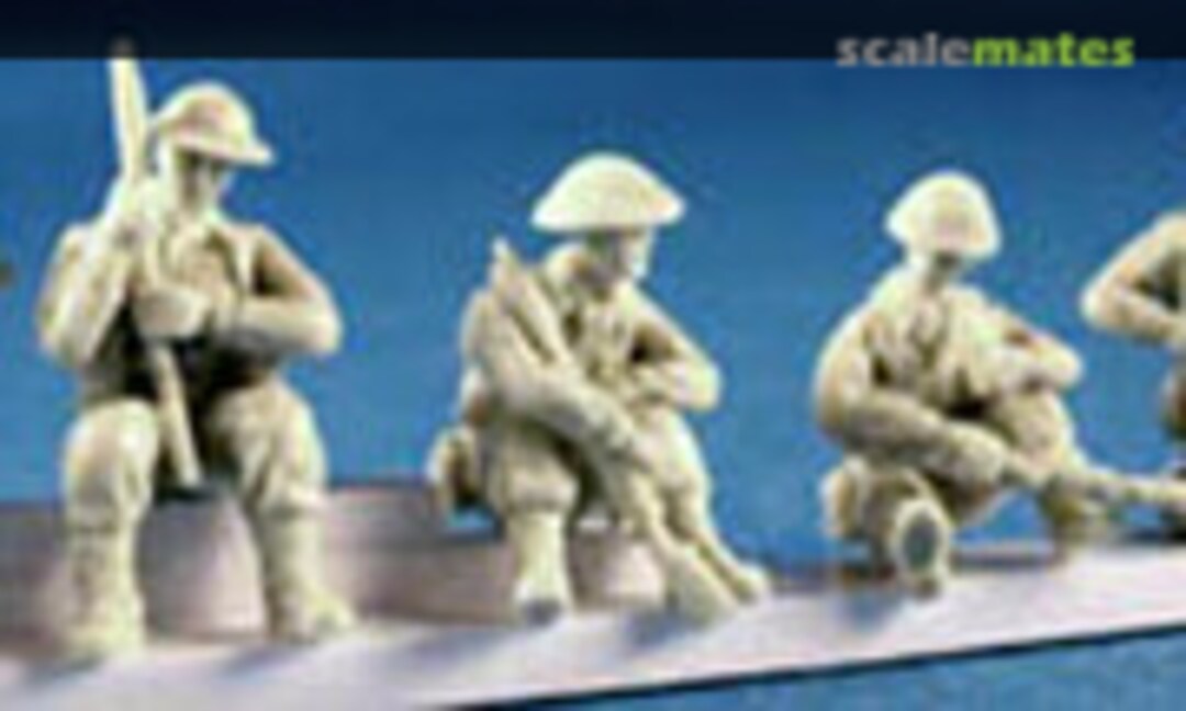 1:76 British Tank Riders with weapons (Milicast FIG066) FIG066