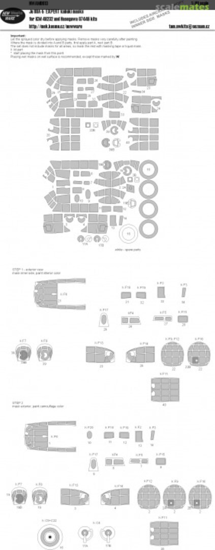 Boxart Ju 88A-5 EXPERT kabuki masks NWAM0613 New Ware Boxart Ju 88A-5 EXPERT kabuki masks NWAM0613 New Ware