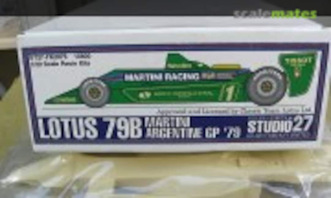 Lotus 79B &quot;Martini&quot; ARGENTINA 1979 (Studio27 ST27-FK2076)