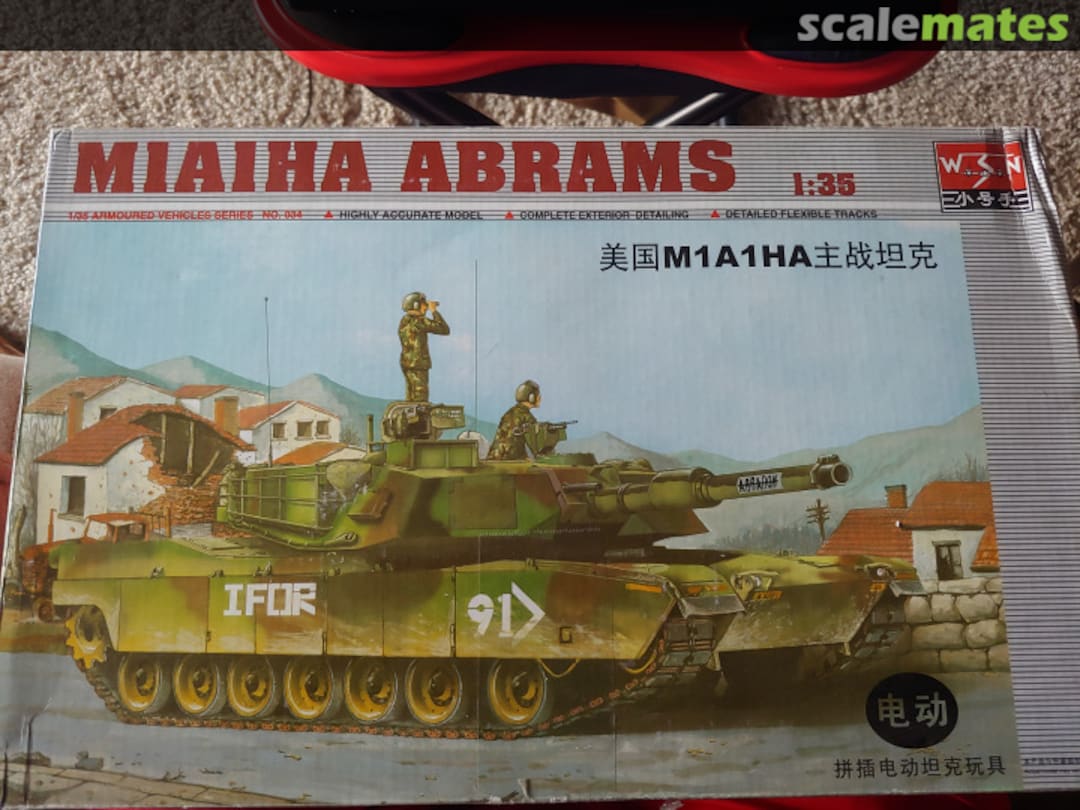 Boxart M1A1HA Abrams MM00334 WSN Boxart M1A1HA Abrams MM00334 WSN