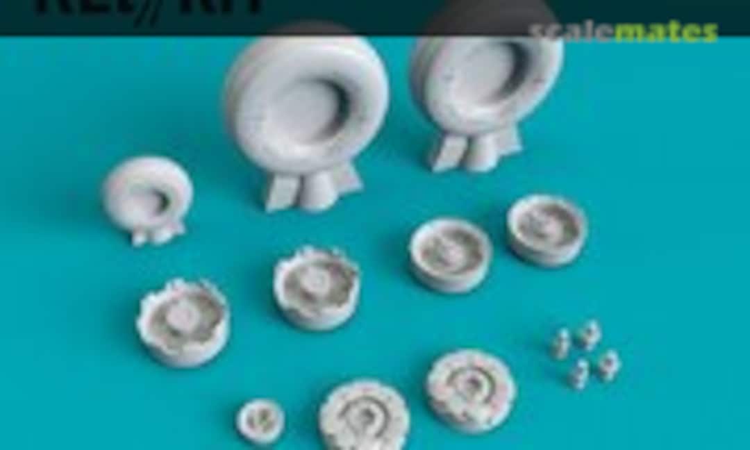 1:35 AH-64 Apache - wheels set type 1 (ResKit RS35-0012)