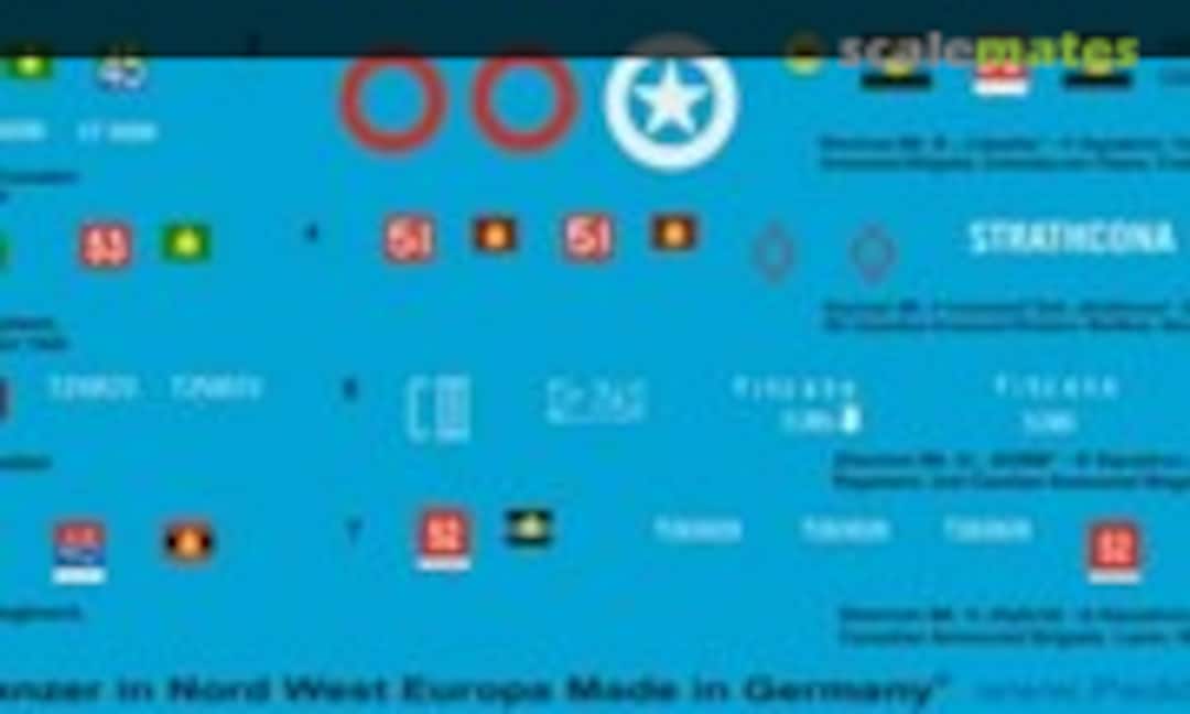 1:48 Kanadische Panzer in Nord West Europa (Peddinghaus-Decals 48 3024) 48 3024