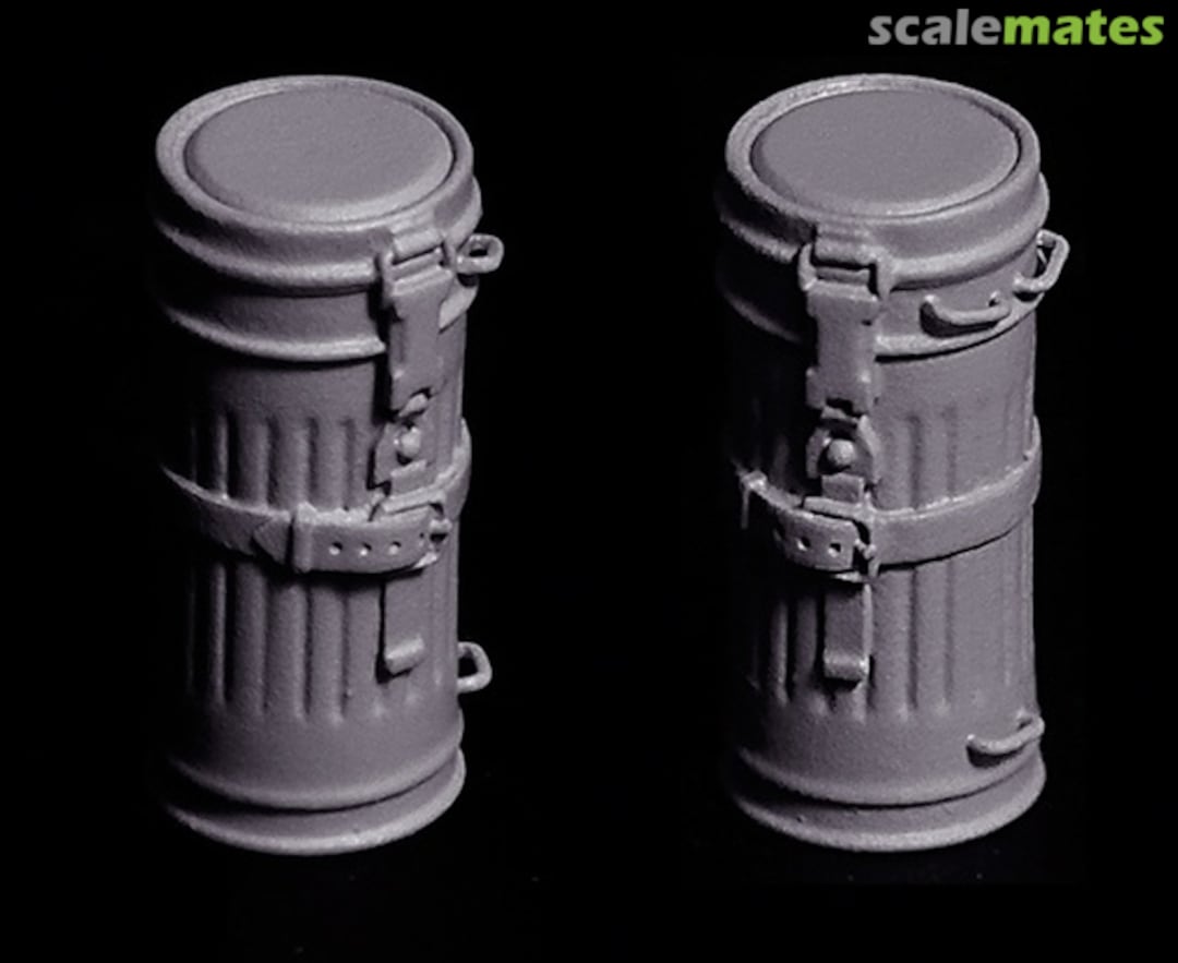 Boxart Gas Mask Case with Vehicle Mount Z-20 K59 Boxart Gas Mask Case with Vehicle Mount Z-20 K59