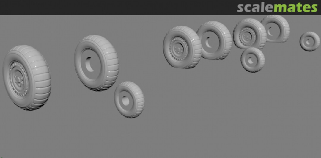 Boxart Wheels for Yak-7/9, MiG-3 and others. 9 pieces 6F31-713C9_20240506203311 KatModel Boxart Wheels for Yak-7/9, MiG-3 and others. 9 pieces 6F31-713C9_20240506203311 KatModel