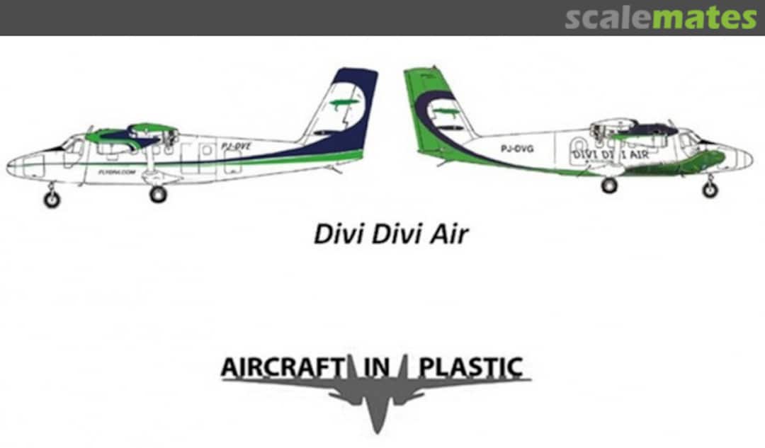 Boxart De Havilland Twin Otter Divi Divi Air AIPD-121 Aircraft in Plastic Boxart De Havilland Twin Otter Divi Divi Air AIPD-121 Aircraft in Plastic