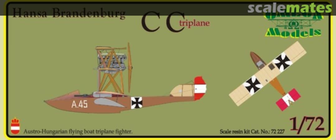 Boxart Hansa Brandenburg CC 72227 Omega Models Boxart Hansa Brandenburg CC 72227 Omega Models