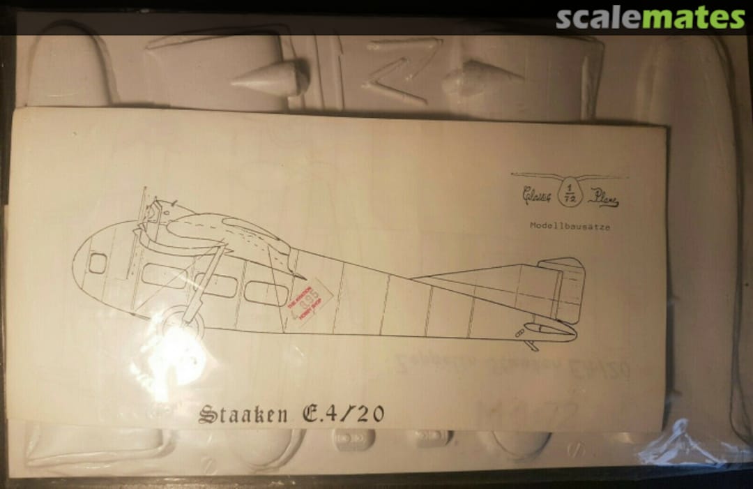 Boxart Zeppelin-Staaken E.4/20 CPV 15 Classic Plane Boxart Zeppelin-Staaken E.4/20 CPV 15 Classic Plane