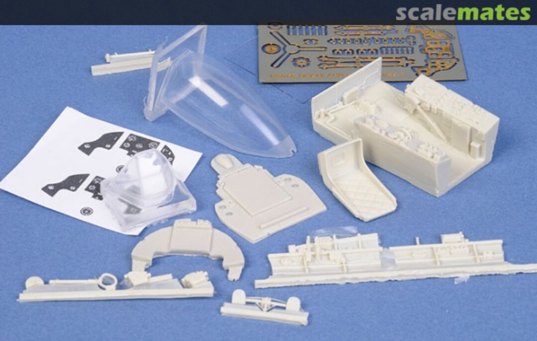 Boxart Hawker Sea Fury Cockpit set AHC 1 Fisher Model & Pattern