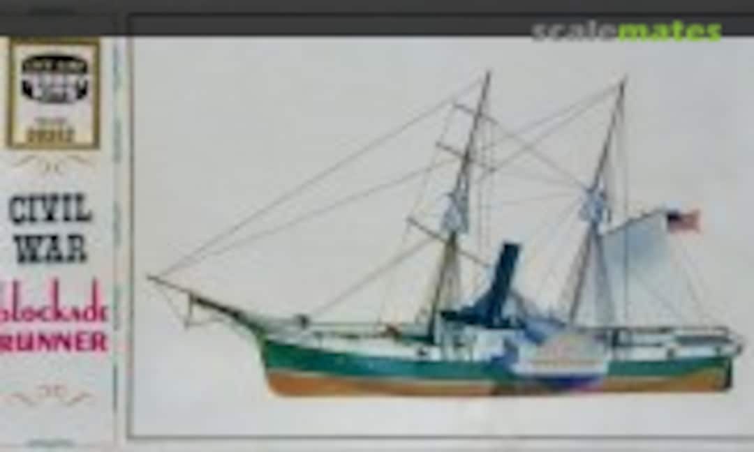 1:124 Civil War Blockade Runner (LIFE-LIKE Hobby Kits 09362) 09362