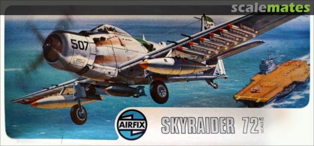 Boxart Skyraider 02030-7 Airfix Boxart Skyraider 02030-7 Airfix