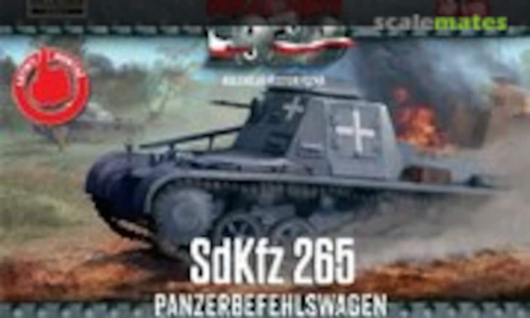 1:72 SdKfz 265 Panzerbefehlswagen (First to Fight PL1939-004)