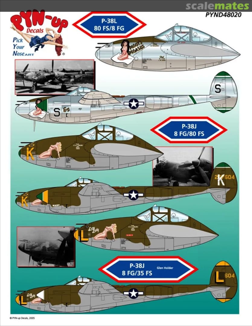 Boxart Fork-Tailed Beauties Part 3 PYND48020 Pyn-Up Decals Boxart Fork-Tailed Beauties Part 3 PYND48020 Pyn-Up Decals