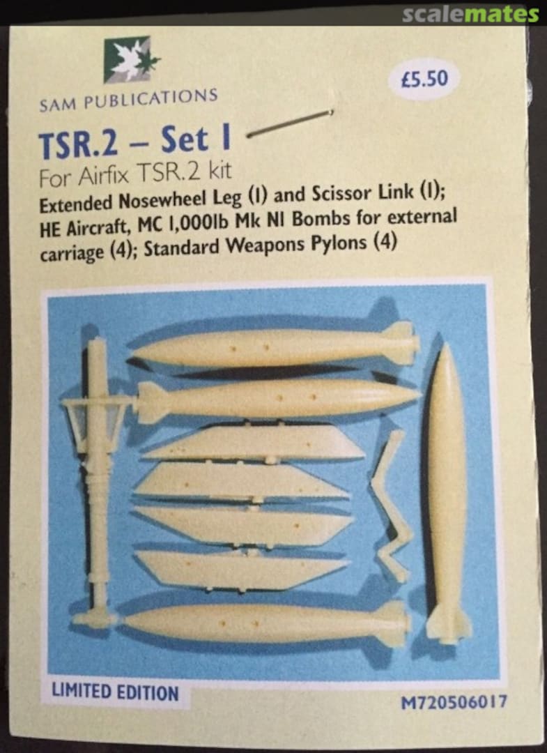 Boxart TSR.2 - Set 1 M720506017 SAM Publications Boxart TSR.2 - Set 1 M720506017 SAM Publications