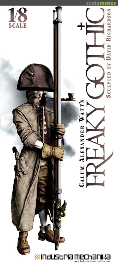 Boxart Calum Alexander Watt's Freaky Gothic IMECH018 Industria Mechanika Boxart Calum Alexander Watt's Freaky Gothic IMECH018 Industria Mechanika