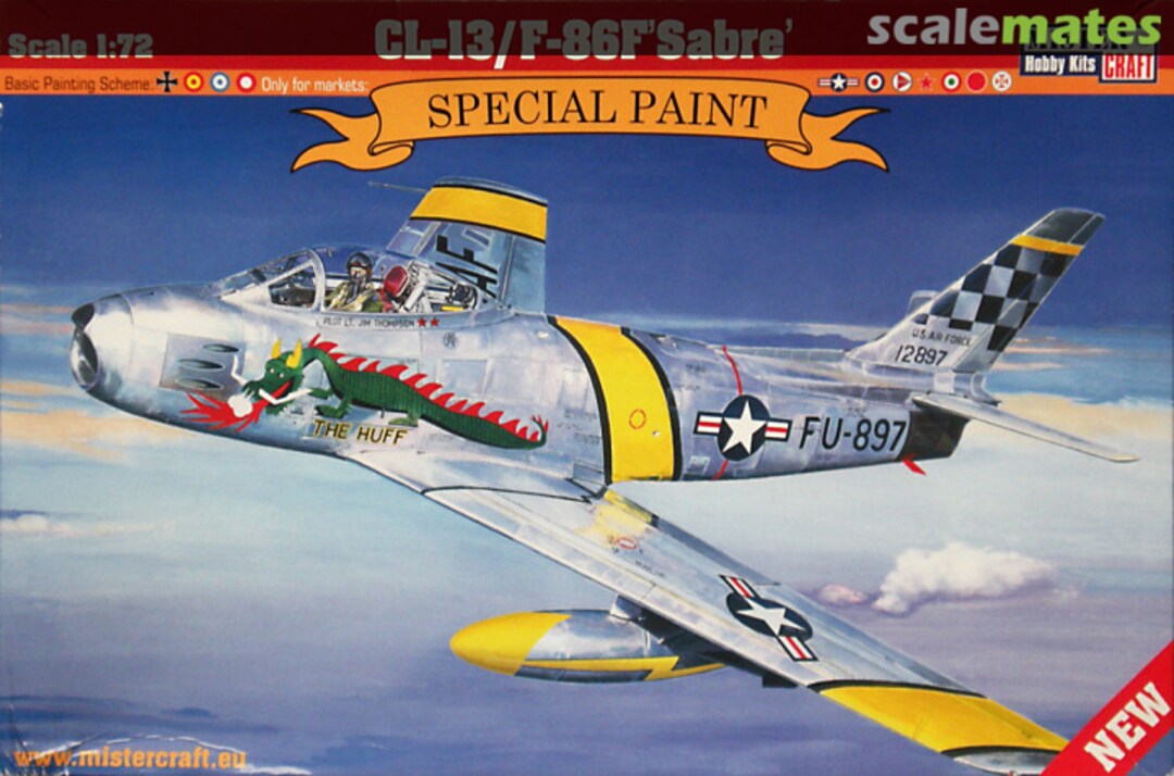Boxart CL-13/F-86F 'Sabre' D-260 MisterCraft Boxart CL-13/F-86F 'Sabre' D-260 MisterCraft
