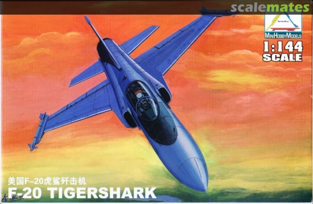 Boxart F-20 Tigershark 80424 Mini Hobby Models