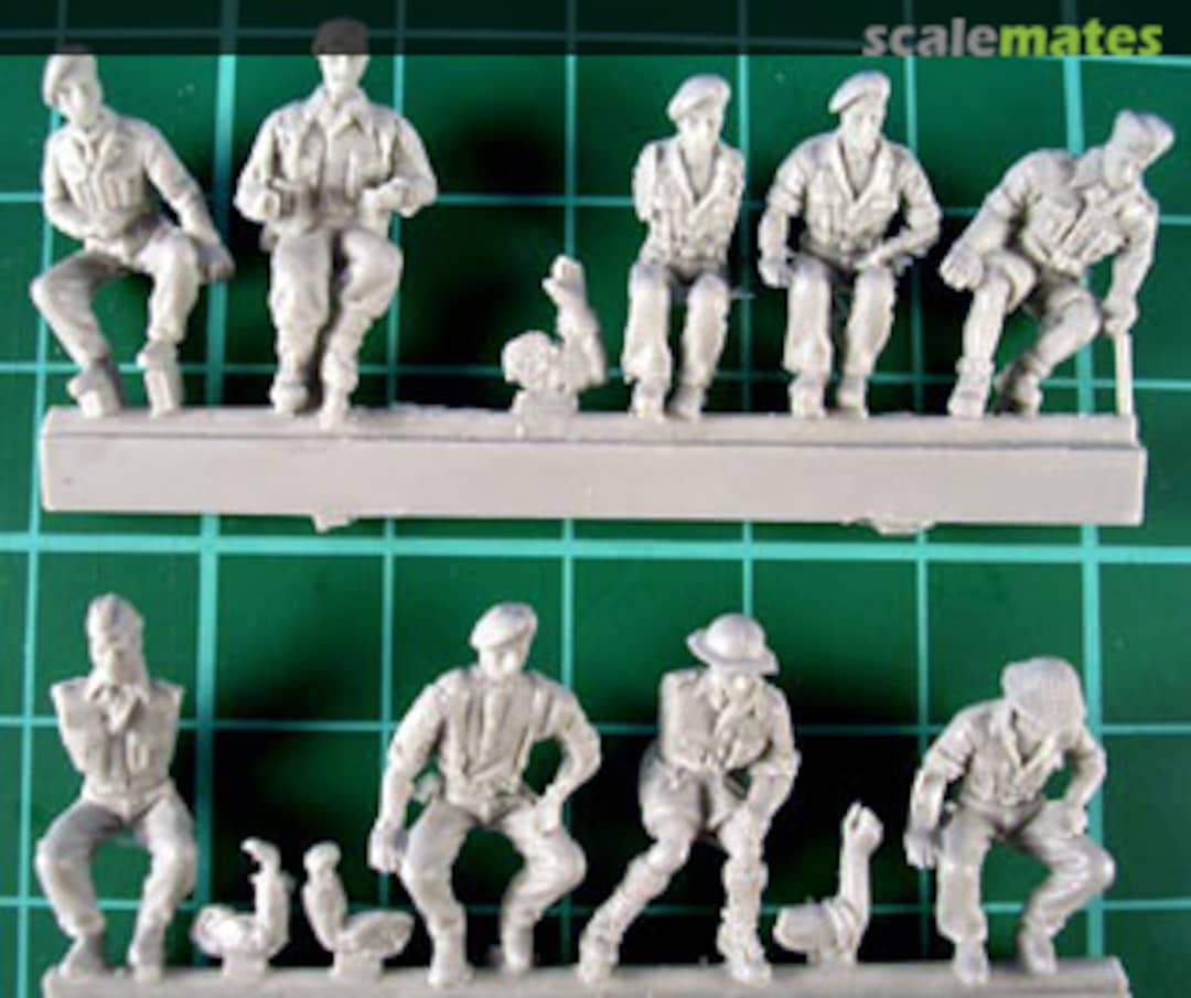 Boxart British Army Drivers (10 different types) FIG084 Milicast Boxart British Army Drivers (10 different types) FIG084 Milicast