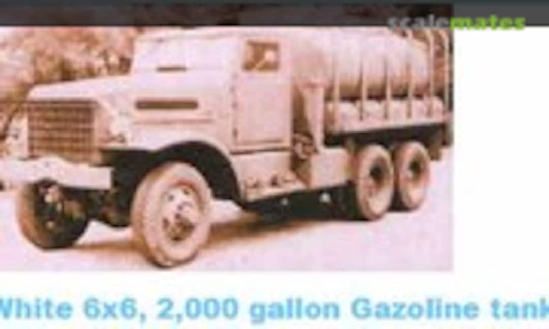 1:35 White 6x6, 2,000 gallon Gazoline tank (P.S.P. 35043) 35043