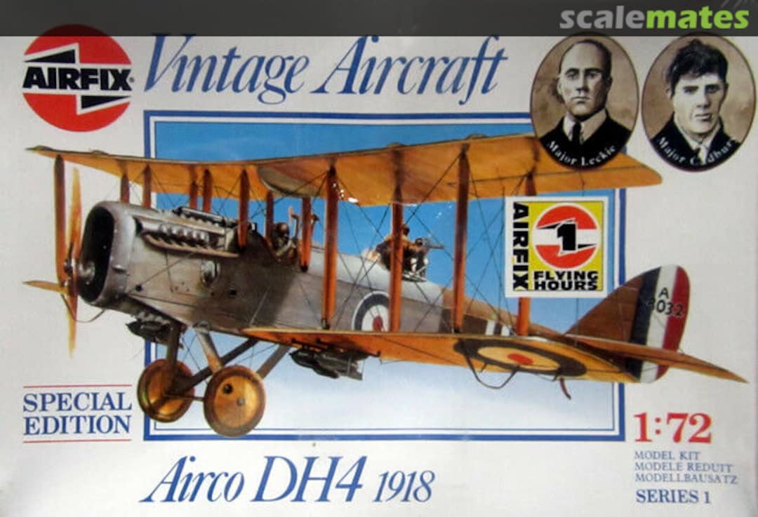 Boxart Airco DH4 1918 01079 Airfix Boxart Airco DH4 1918 01079 Airfix