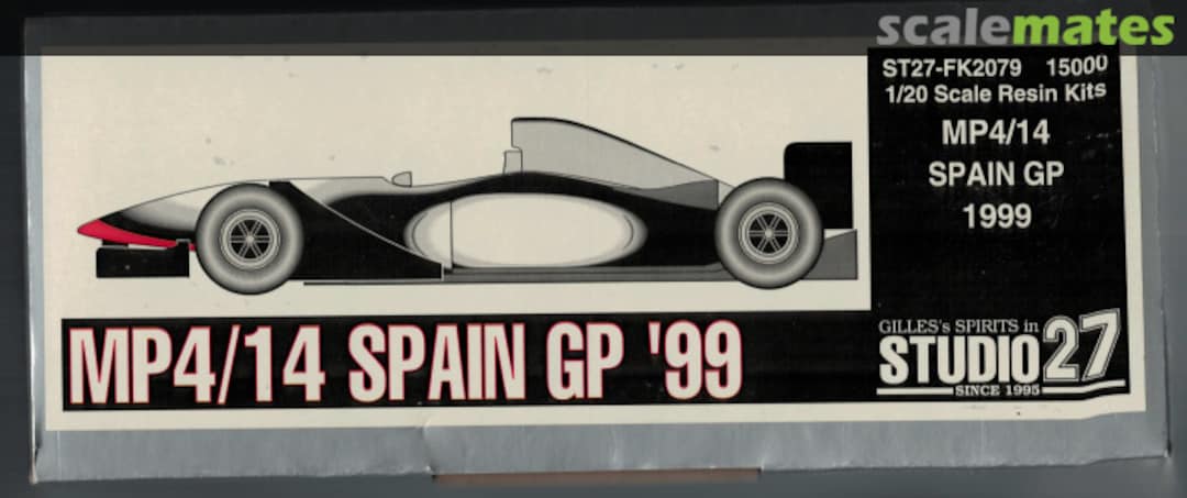 Boxart McLaren MP4/14 ST27-FK2079 Studio27