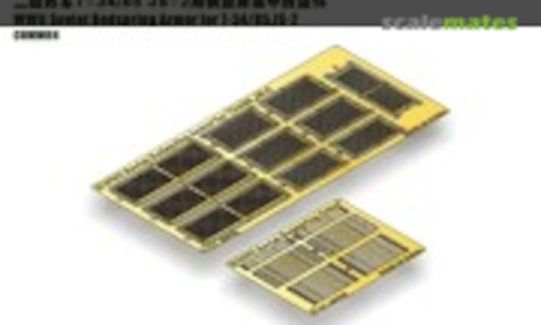 1:72 WWII Soviet Bedspring Armor for T-34/85,JS-2 (E.T. Model E72-038)