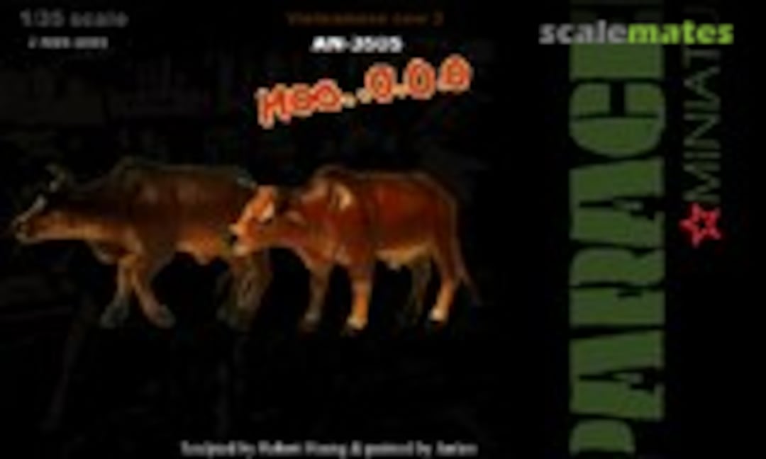 1:35 Vietnamese Cow 3 (Paracel Miniatures AN-3505) AN-3505