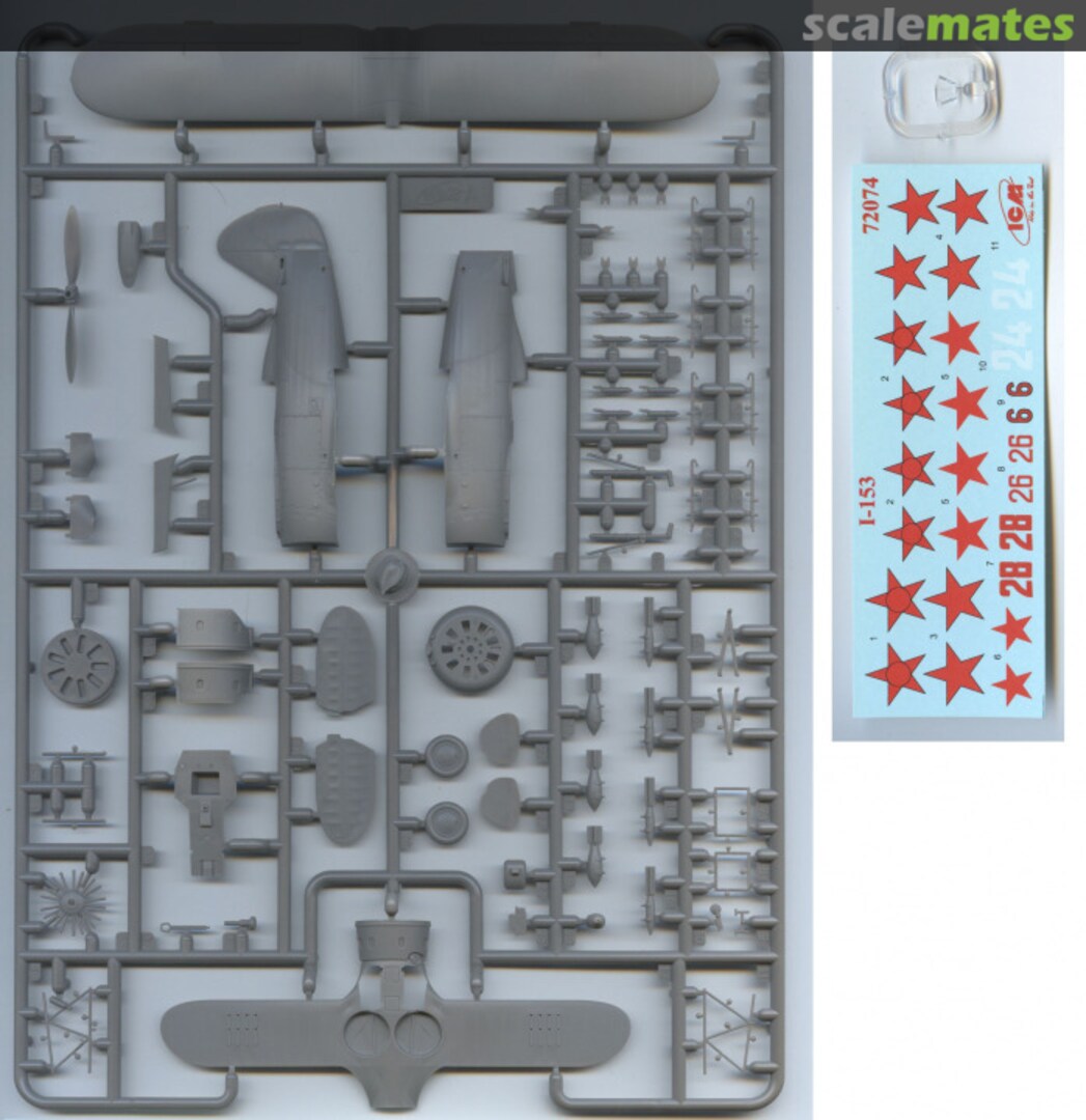 Contents I-153 "Chaika" 72074 ICM Contents I-153 "Chaika" 72074 ICM